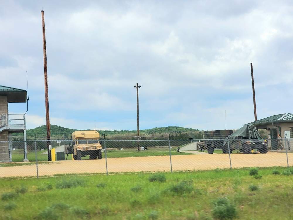 May 2021 training operations on South Post at Fort McCoy