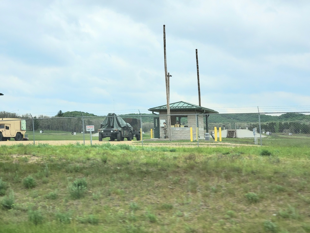 May 2021 training operations on South Post at Fort McCoy