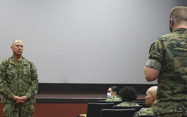 Q&amp;A: Navy FORCM visits MCBH
