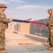 Task Force Phoenix 640th ASB lower the Colors at Retreat