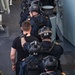 The Naval Boarding Party Team of Standing NATO Maritime Group One Flagship Her Majesty’s Canadian Ship Halifax conducts a self-boarding training serial off the coast of Portugal