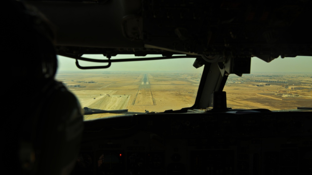 E-3 Sentry crew participates in Desert Mirage exercise