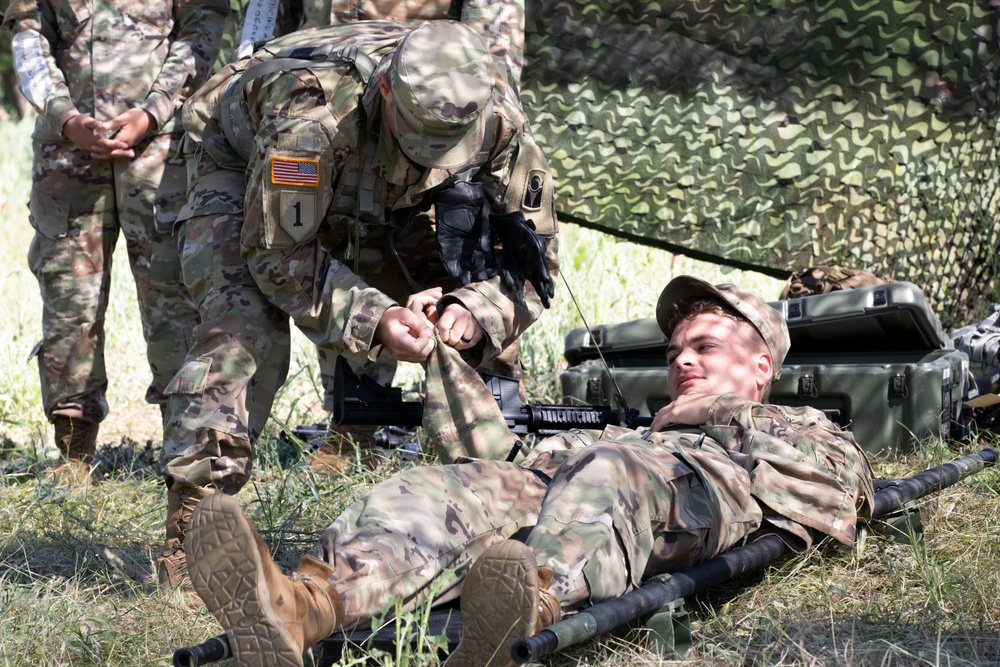 U.S. Army and Army of the Republic of North Macedonia Soldiers Kick Off Spur Ride