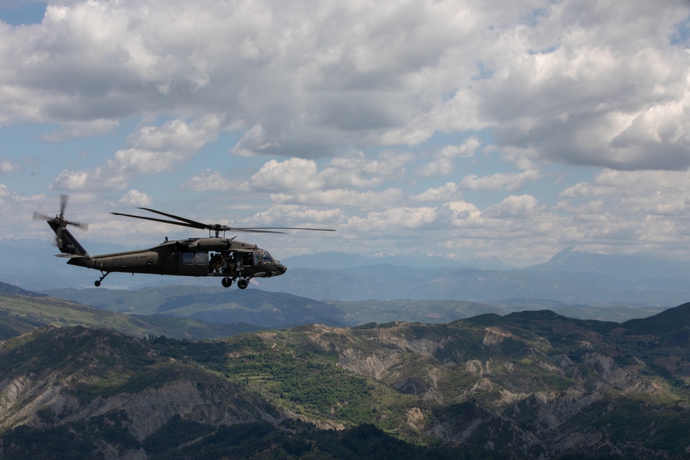 DEFENDER-Europe 21: Skies over Albania