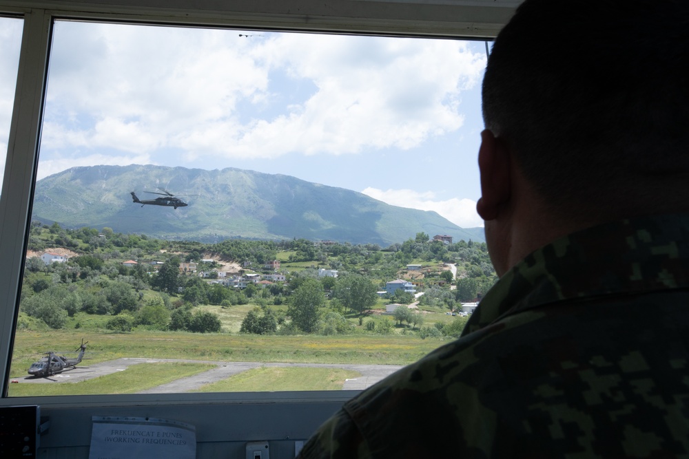 DEFENDER-Europe 21: Skies over Albania