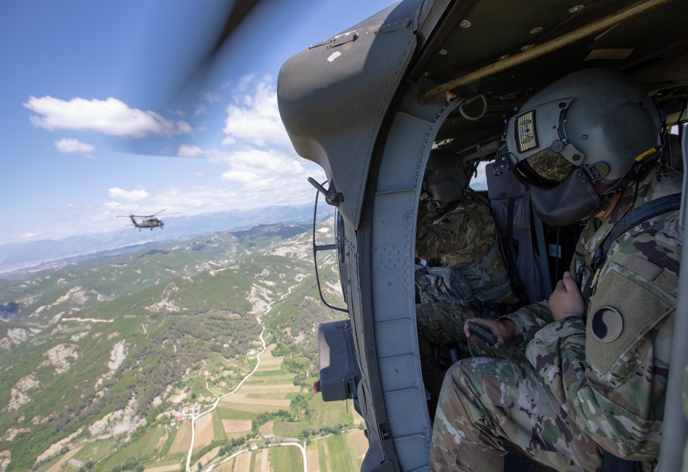 DEFENDER-Europe 21: Skies over Albania