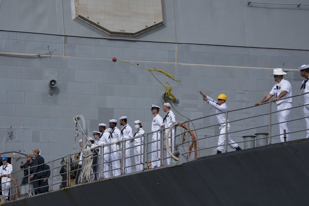 USS Bunker Hill Returns from Deployment