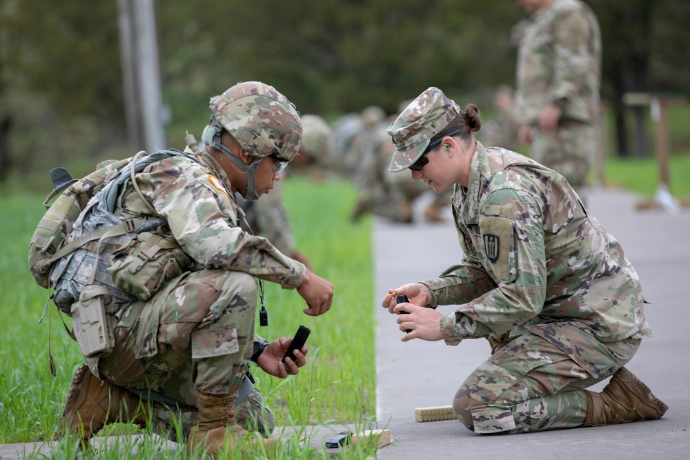 2021 U.S. Army Reserve Best Warrior Competition - M17 Pistol Qualification