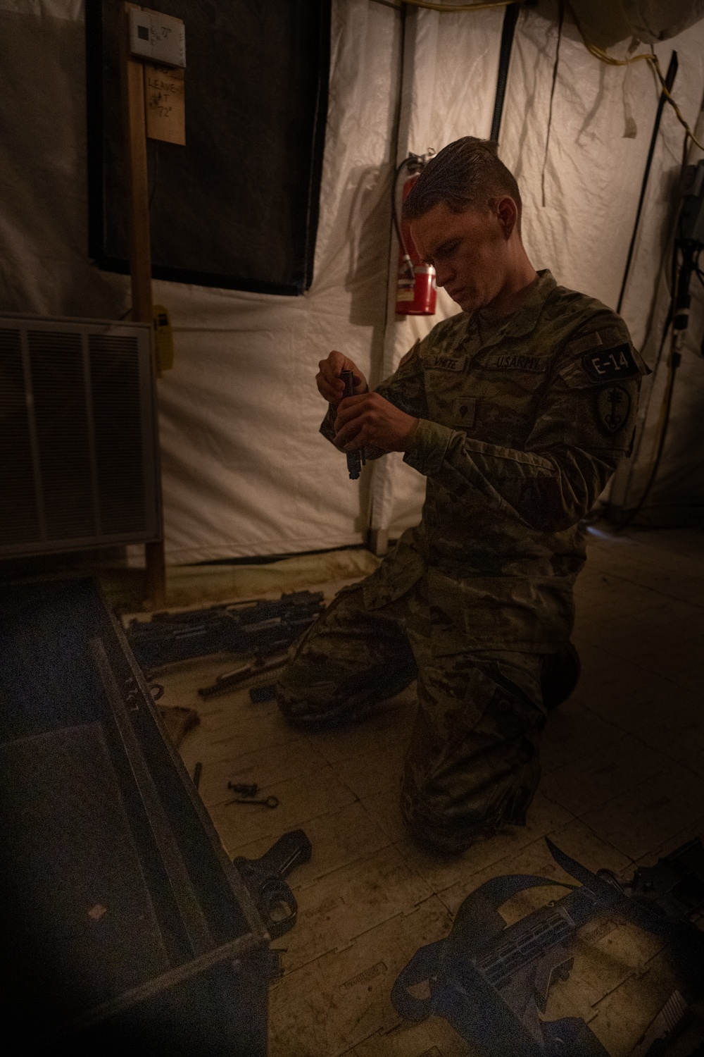 2021 U.S. Army Reserve Best Warrior Competition Box of Guns