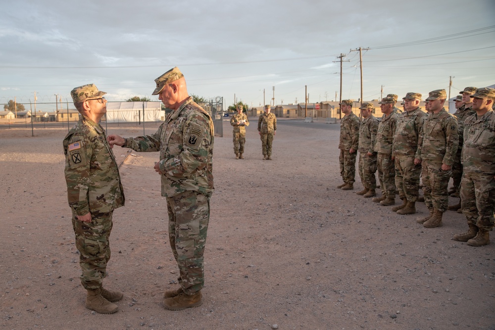 U.S. Army Warrant Officer Christopher Corbett Promotion to Chief Warrant Officer 2