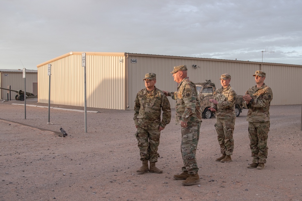 U.S. Army Warrant Officer Christopher Corbett Promotion to Chief Warrant Officer 2