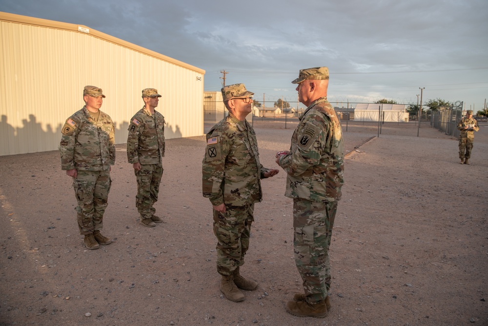 U.S. Army Warrant Officer Christopher Corbett Promotion to Chief Warrant Officer 2