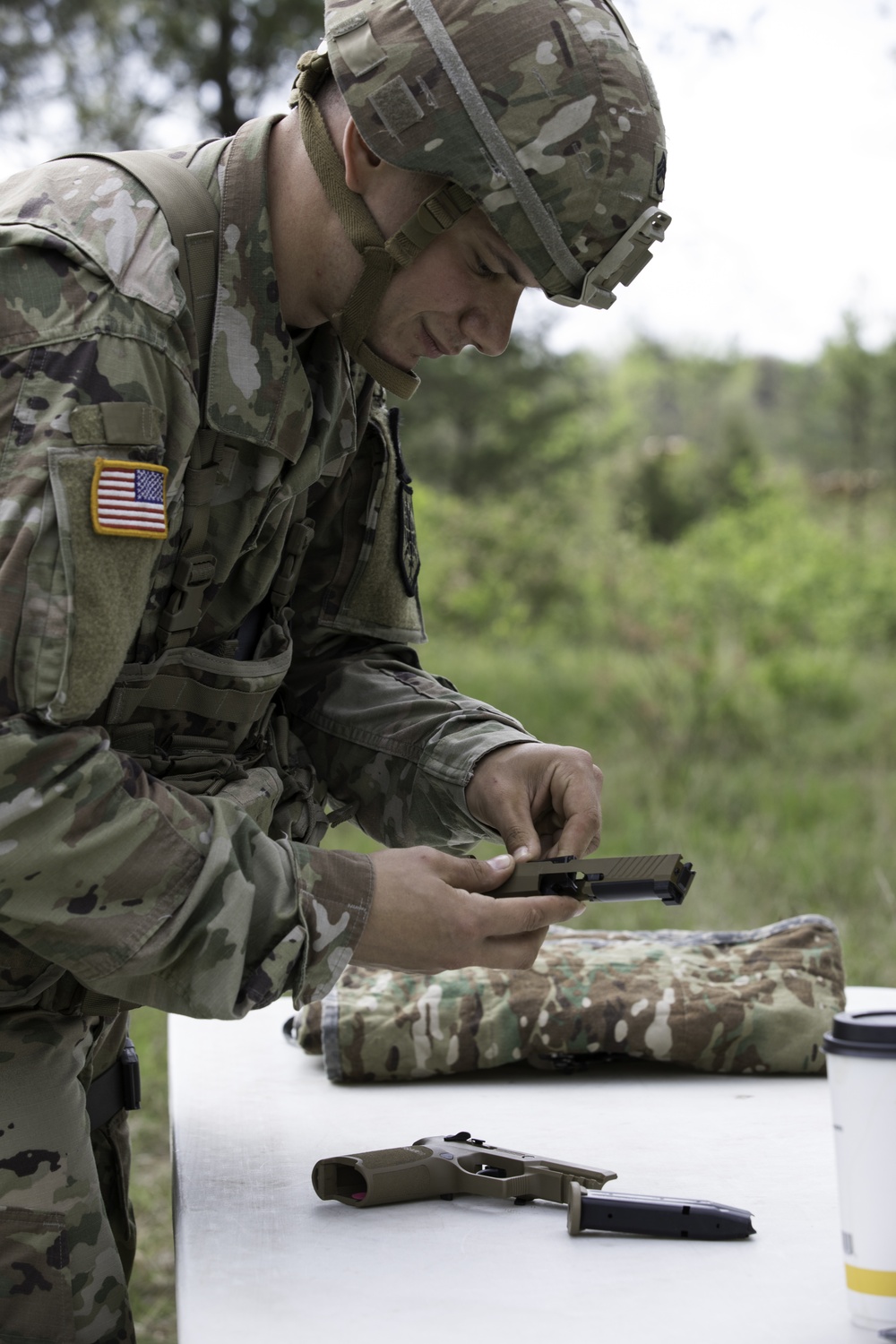 2021 U.S. Army Reserve Best Warrior Competition- Expert Soldiers Badge Weapons