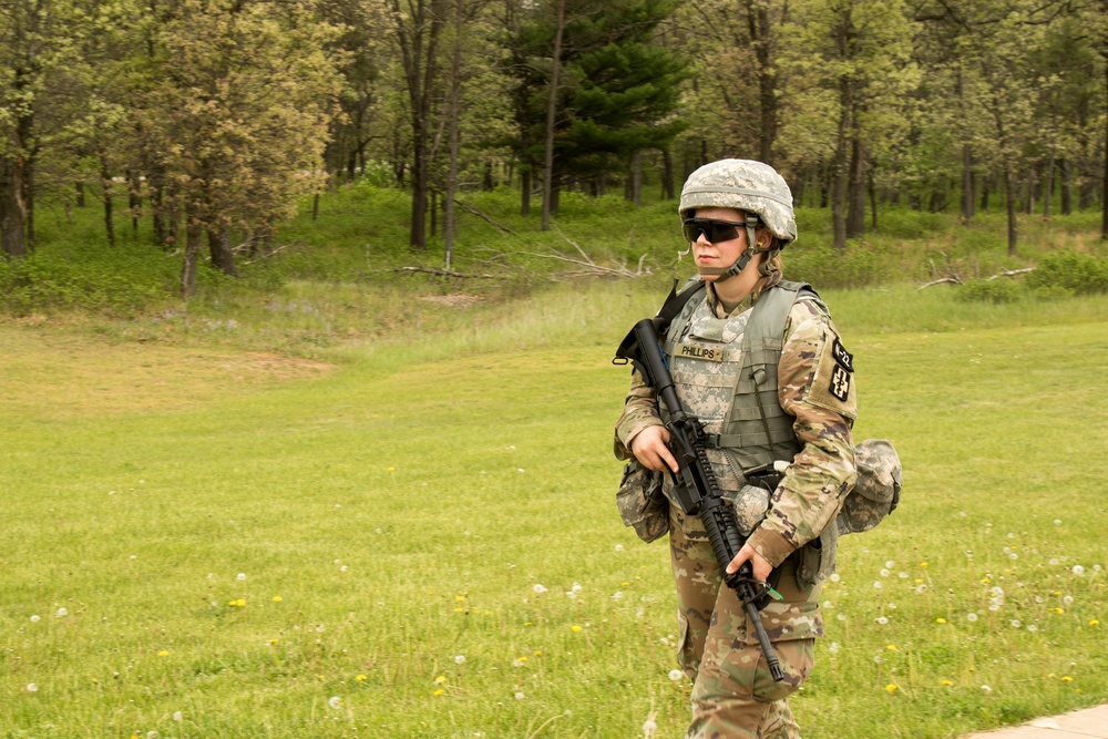 2021 U.S. Army Reserve Best Warrior Competition – M4 Carbine Qualification