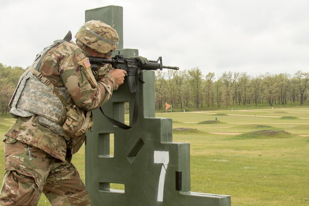 2021 U.S. Army Reserve Best Warrior Competition – M4 Carbine Qualification