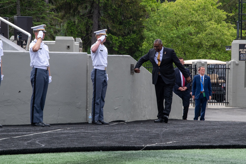 Secretary of Defense Lloyd J. Austin III attends U.S. Military Academy at West Point graduation