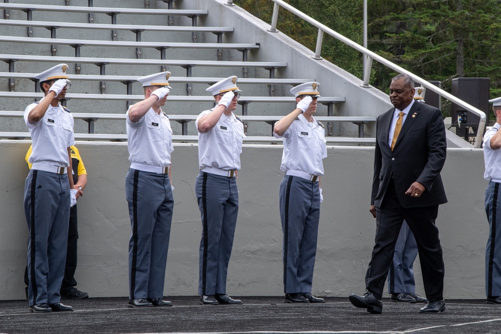 Secretary of Defense Lloyd J. Austin III attends U.S. Military Academy at West Point graduation