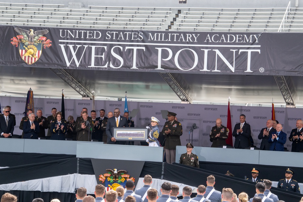 Secretary of Defense Lloyd J. Austin III attends U.S. Military Academy at West Point graduation