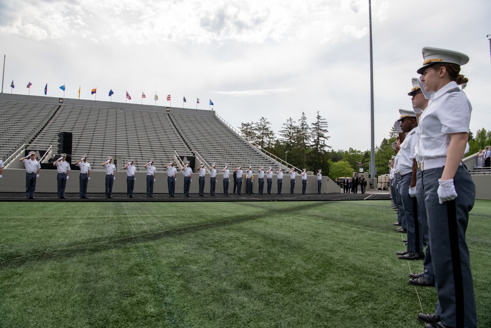 Secretary of Defense Lloyd J. Austin III attends U.S. Military Academy at West Point graduation