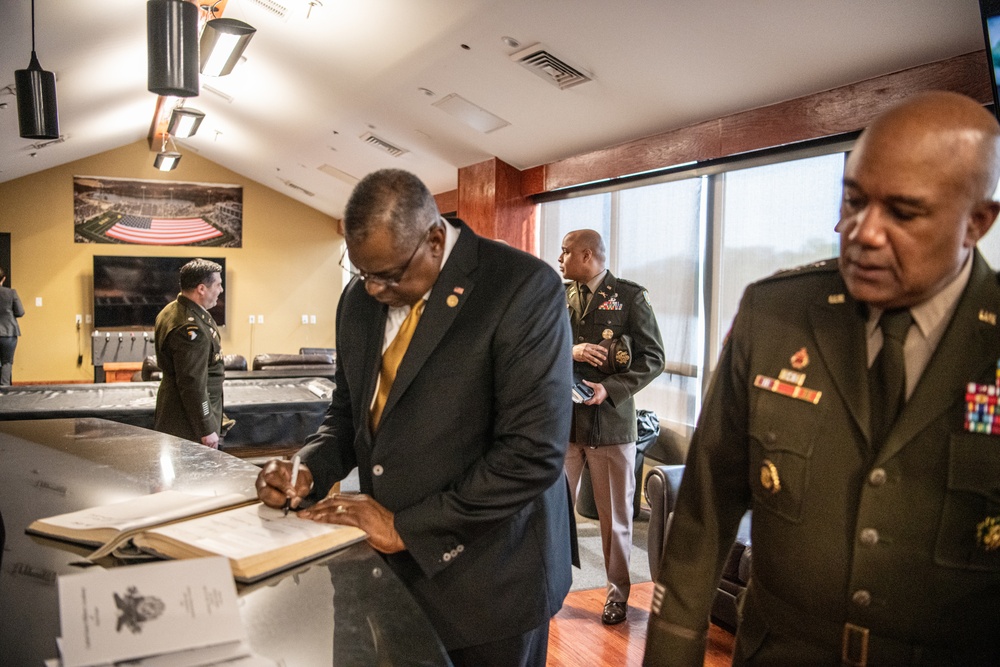 Secretary of Defense Lloyd J. Austin III attends U.S. Military Academy at West Point graduation