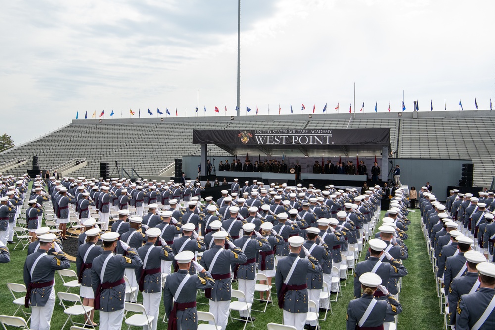 Secretary of Defense Lloyd J. Austin III attends U.S. Military Academy at West Point graduation