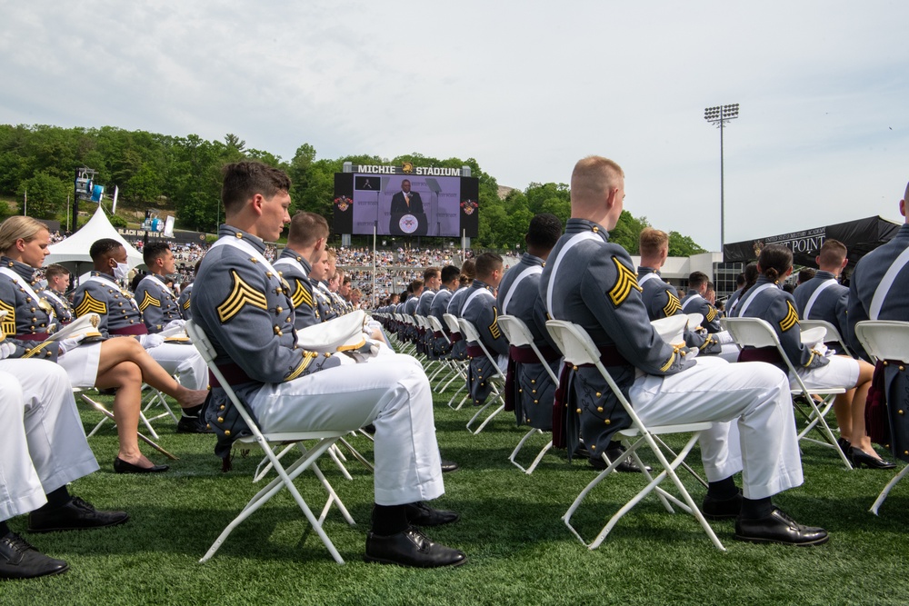 Secretary of Defense Lloyd J. Austin III attends U.S. Military Academy at West Point graduation