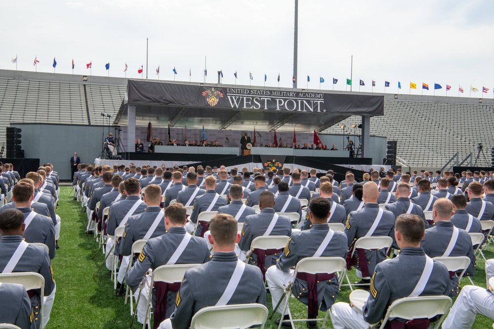 Secretary of Defense Lloyd J. Austin III attends U.S. Military Academy at West Point graduation