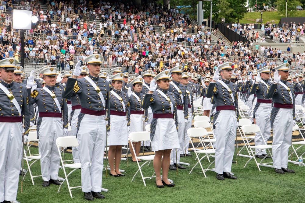 Secretary of Defense Lloyd J. Austin III attends U.S. Military Academy at West Point graduation