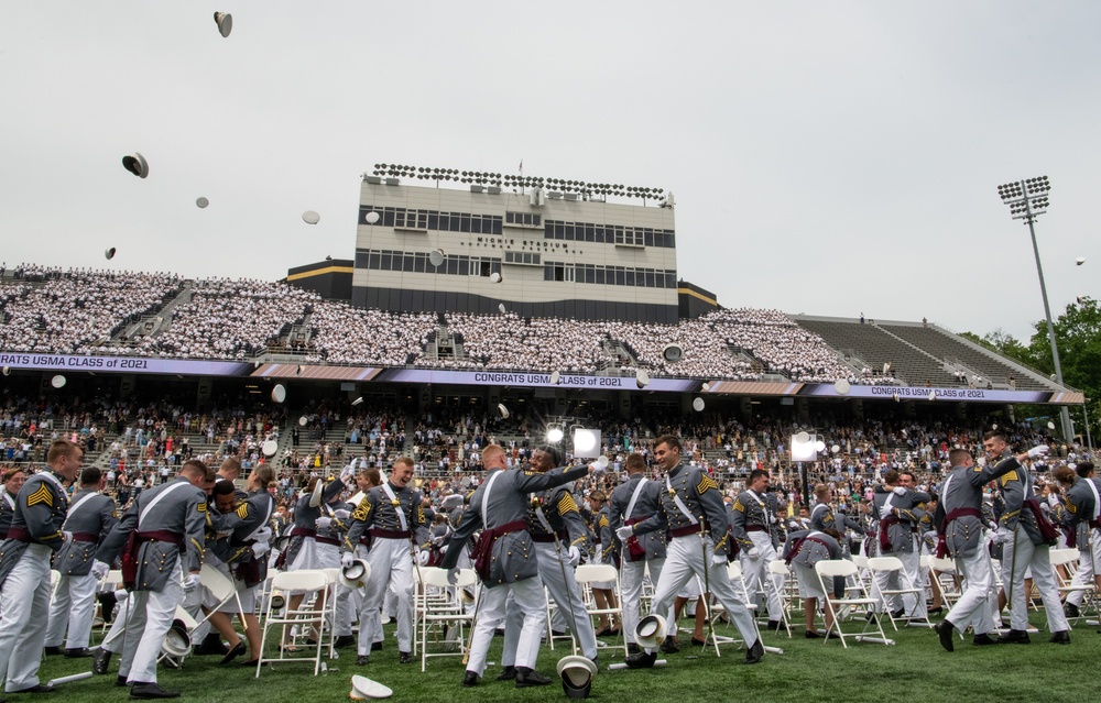 Secretary of Defense Lloyd J. Austin III attends U.S. Military Academy at West Point graduation