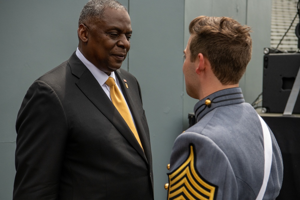 Secretary of Defense Lloyd J. Austin III attends U.S. Military Academy at West Point graduation