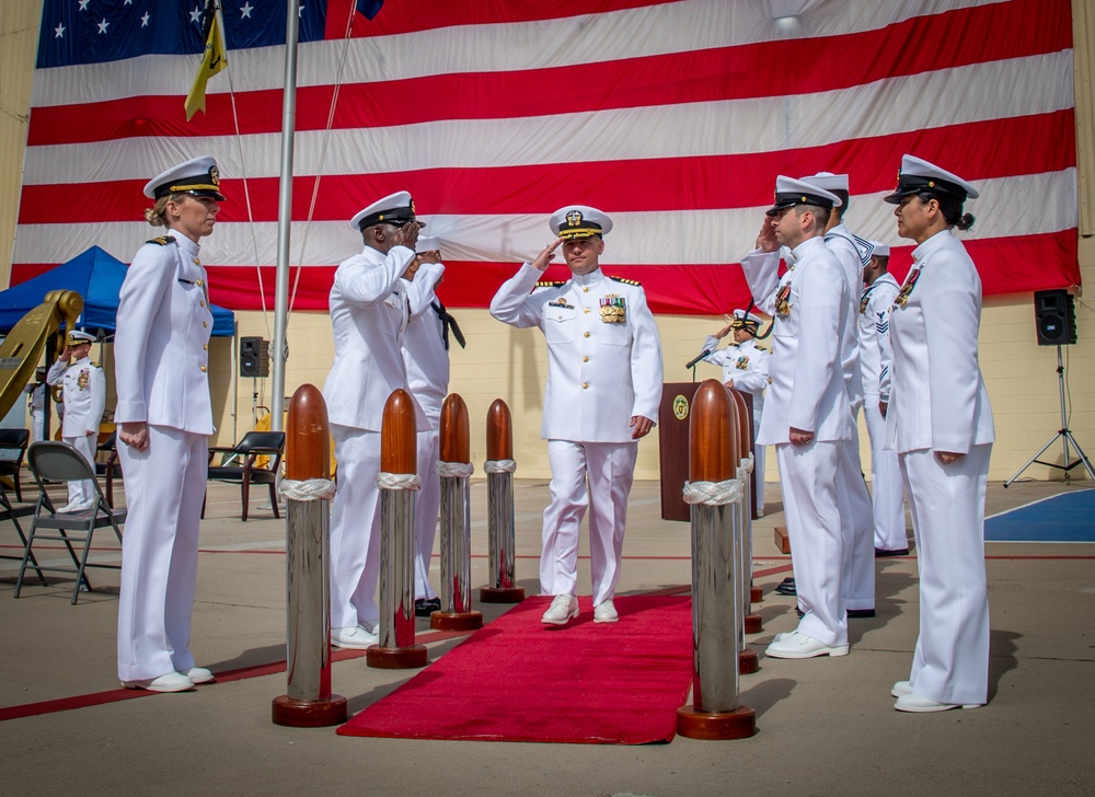 Maritime Expeditionary Security Group ONE holds Change of Command