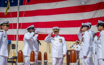 Maritime Expeditionary Security Group 1 holds Change of Command