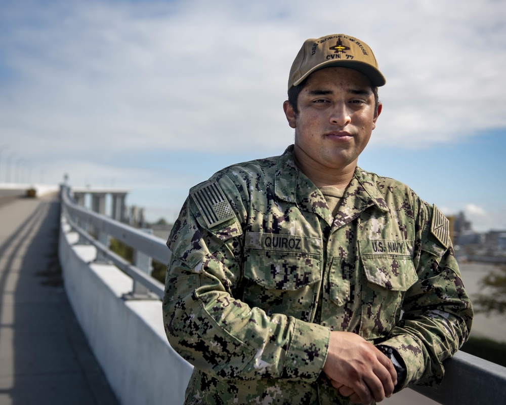 ABFAN Quiroz Poses on Jordan Bridge