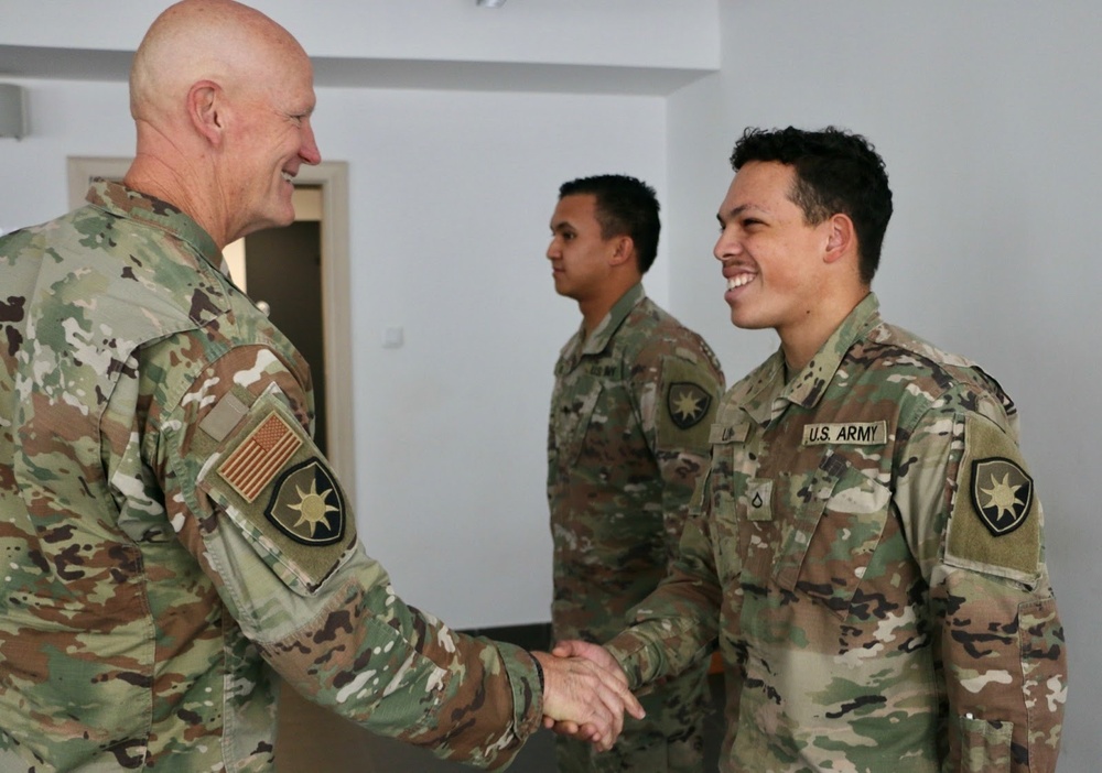 Florida adjutant general recognizes 50th Regional Support Group Soldiers