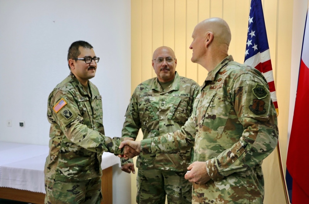 Florida adjutant general recognizes 50th Regional Support Group Soldiers