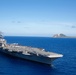 USS Ronald Reagan (CVN 76) Steams Off the Coast of Iwo To