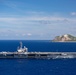 USS Ronald Reagan (CVN 76) Steams Off the Coast of Iwo To