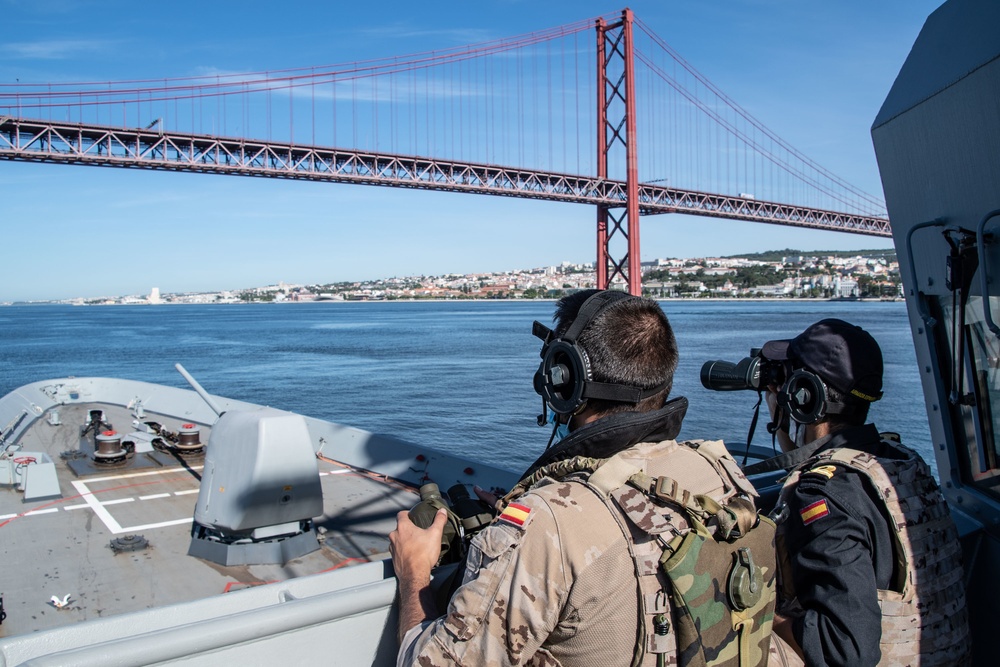 Steadfast Defender 2021's Maritime Live Exercise in the vicinity of Lisbon, Portugal