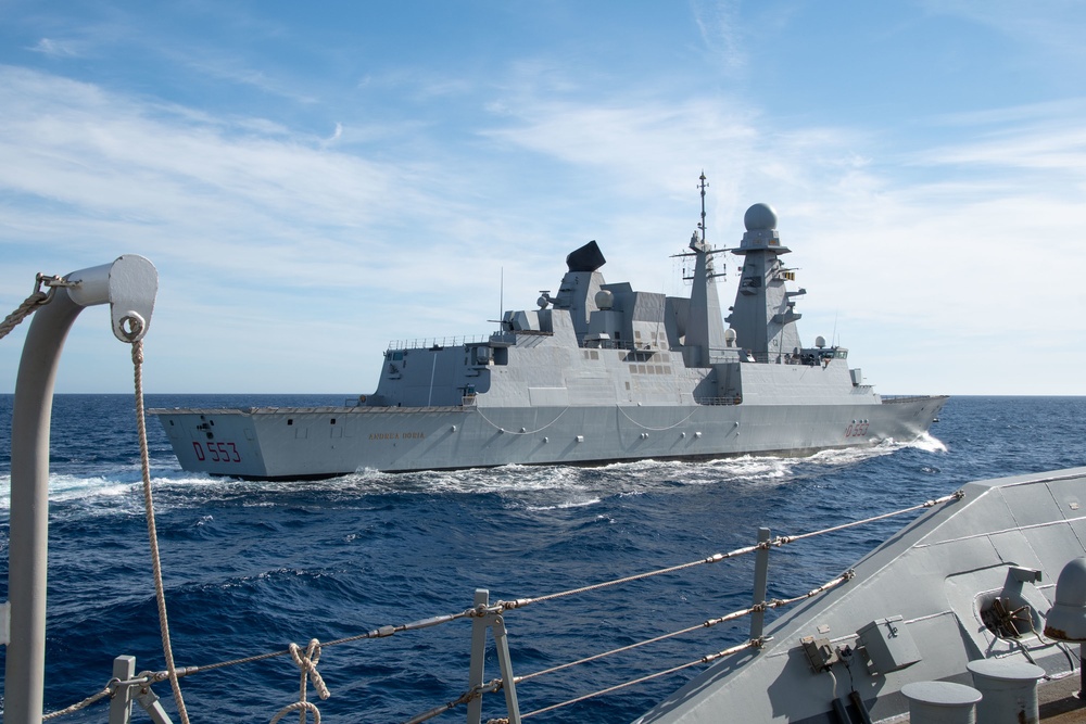 Steadfast Defender 2021's Maritime Live Exercise in the vicinity of Lisbon, Portugal