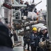 Standing NATO Maritime Group One (SNMG1) Flagship HMCS Halifax conducts a Replenishment-At-Sea (RAS) with USNS Supply off the coast of Portugal