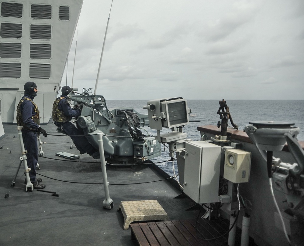 Steadfast Defender 2021's Maritime Live Exercise in the vicinity of Lisbon, Portugal