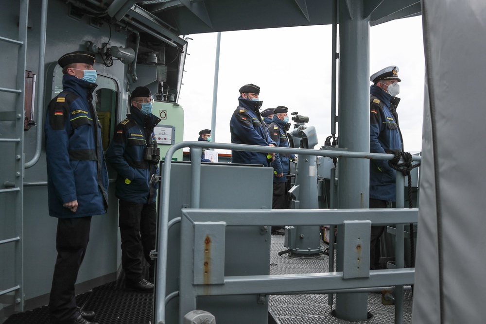 Steadfast Defender 2021's Maritime Live Exercise in the vicinity of Lisbon, Portugal