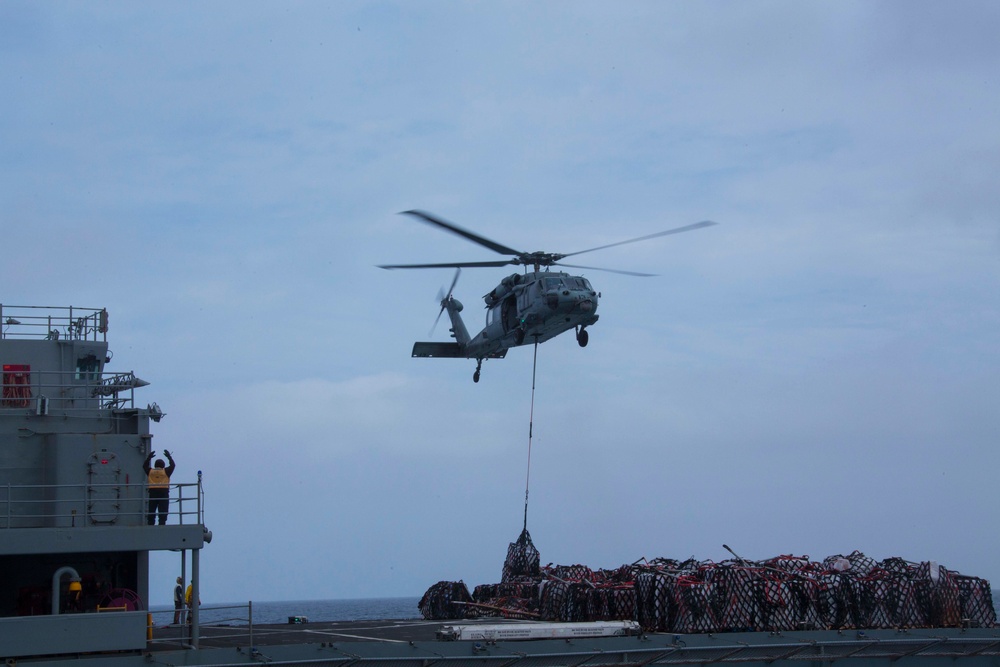 Marines and Navy Conduct RAS