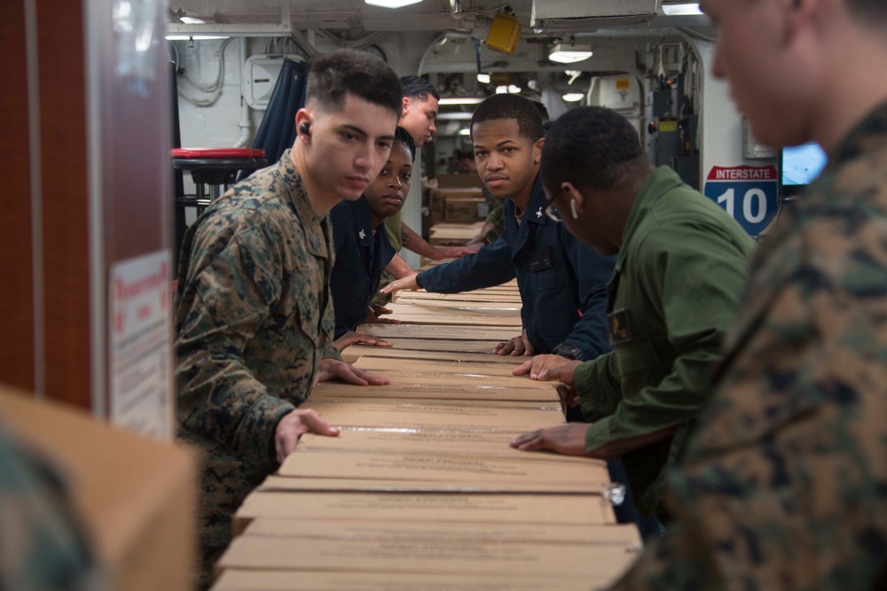 Marines and Navy Conduct RAS