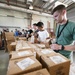 Troops Assemble Care Packages on Camp Lemonnier