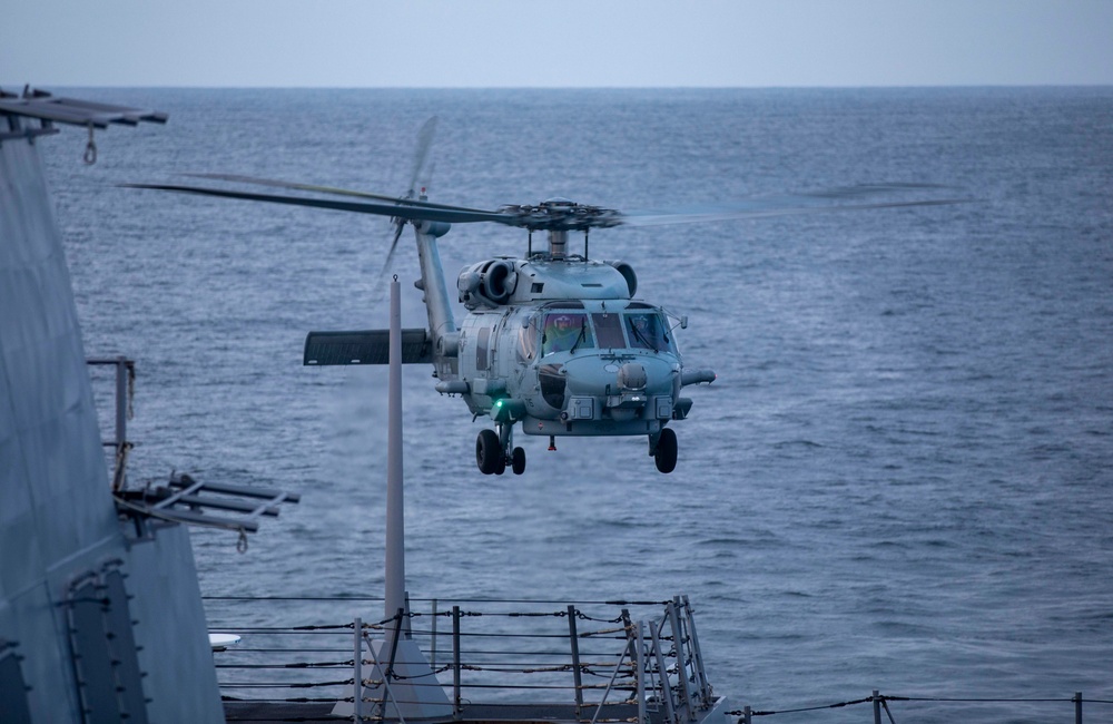 Helicopter Maritime Strike (HSM) Squadron 70 - At-Sea Demo/Formidable Shield 2021