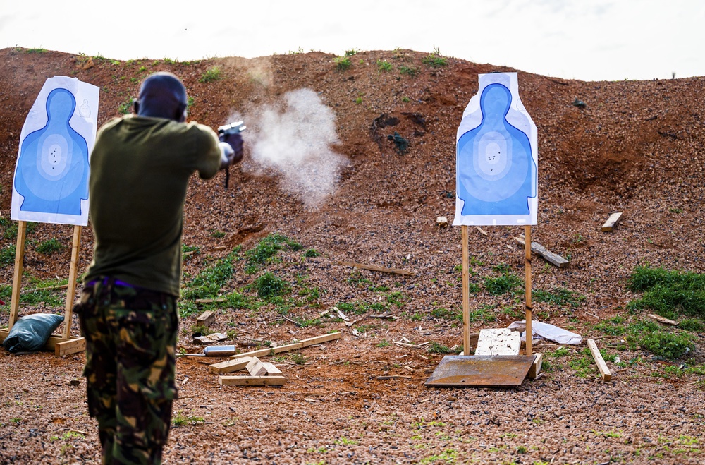 Range day with the Kenya Defense Force