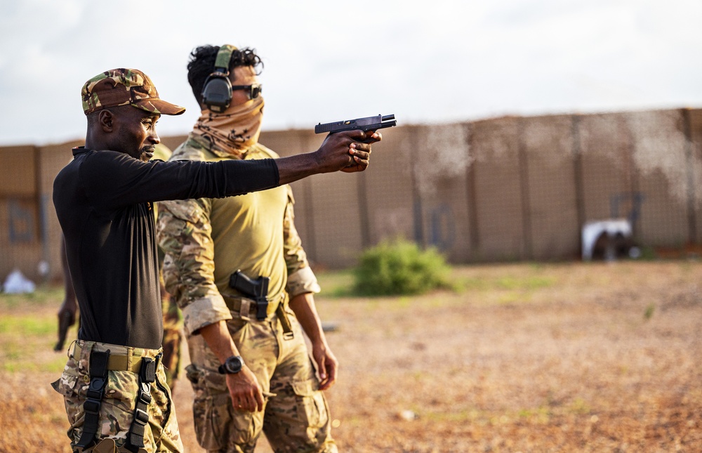 Range day with the Kenya Defense Force