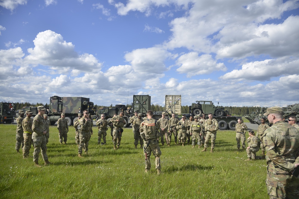 2d Cavalry Regiment tactical road march