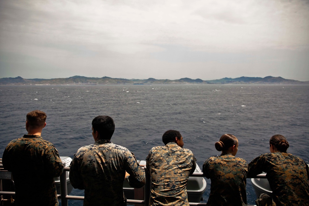 Through the Strait of Gibraltar